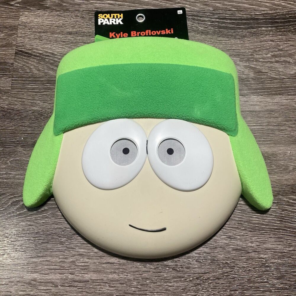 Spirit Halloween South Park Kyle Half Mask Adult One Size New